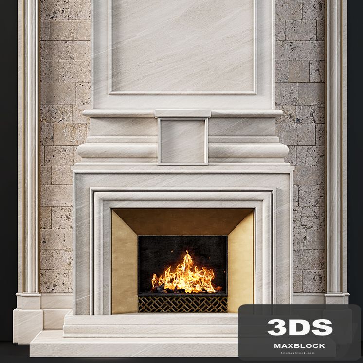 Fireplace modern 77