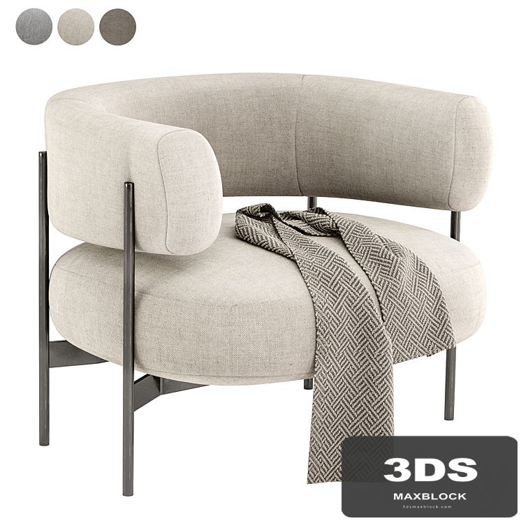 CINI armchair By HC28 Cosmo