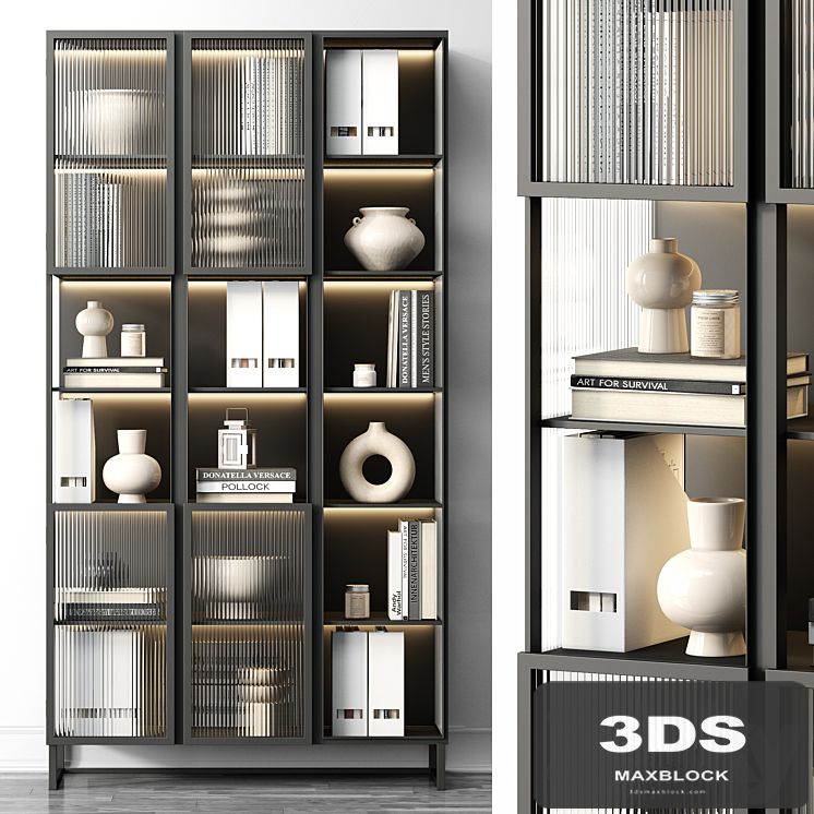 Rack-showcase BLACK