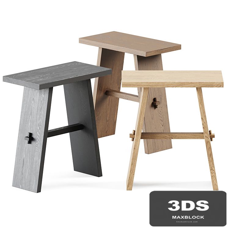 Lax Reclaimed Wood End Table