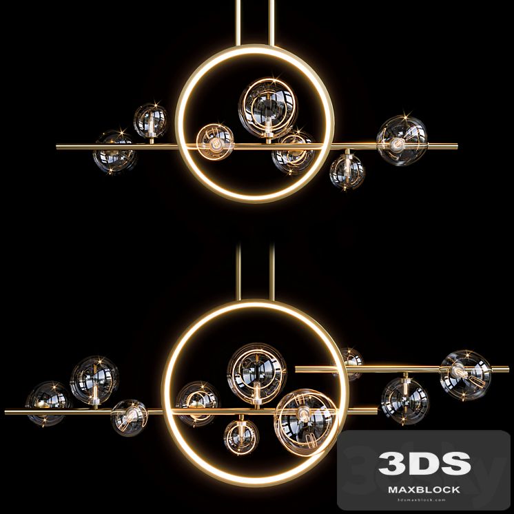 lampatron IONA L HALO pendant light