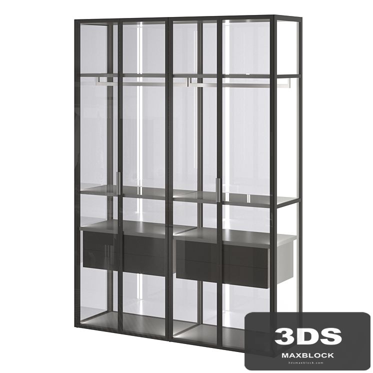 Italian wardrobe Palo Alto from Misura Emme