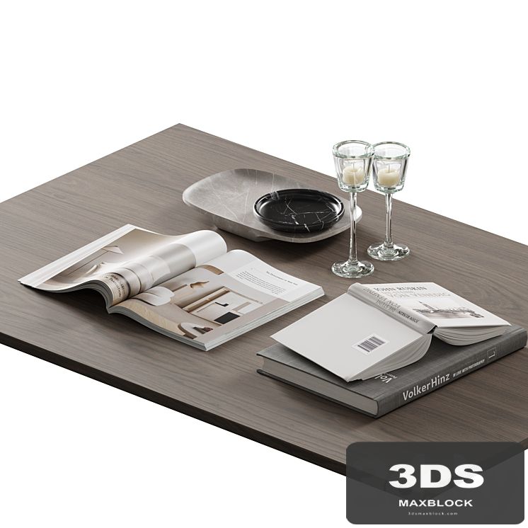 coffee table decor set 001