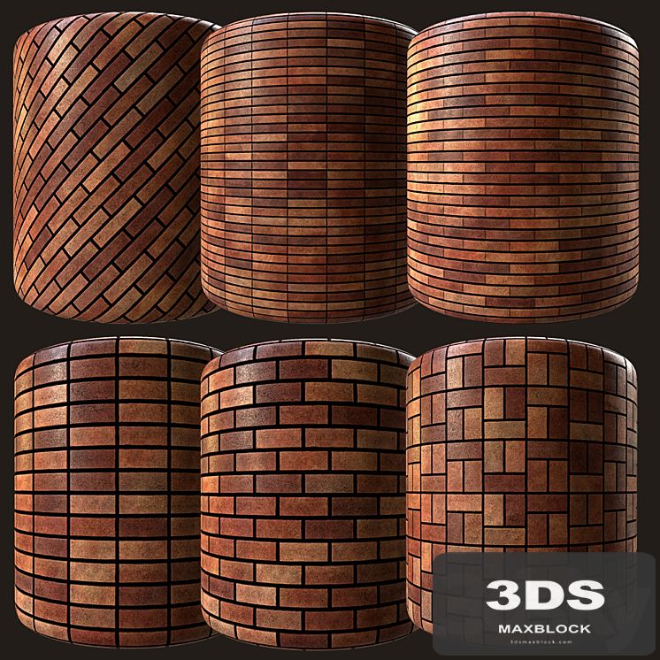red rustic american brick 05