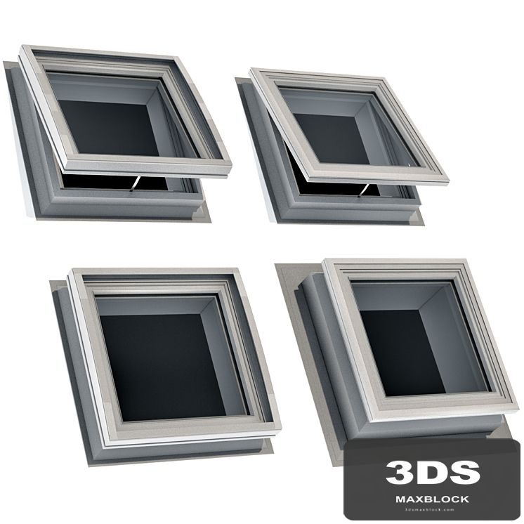Roof window hatch aerator dormer attic skylights
