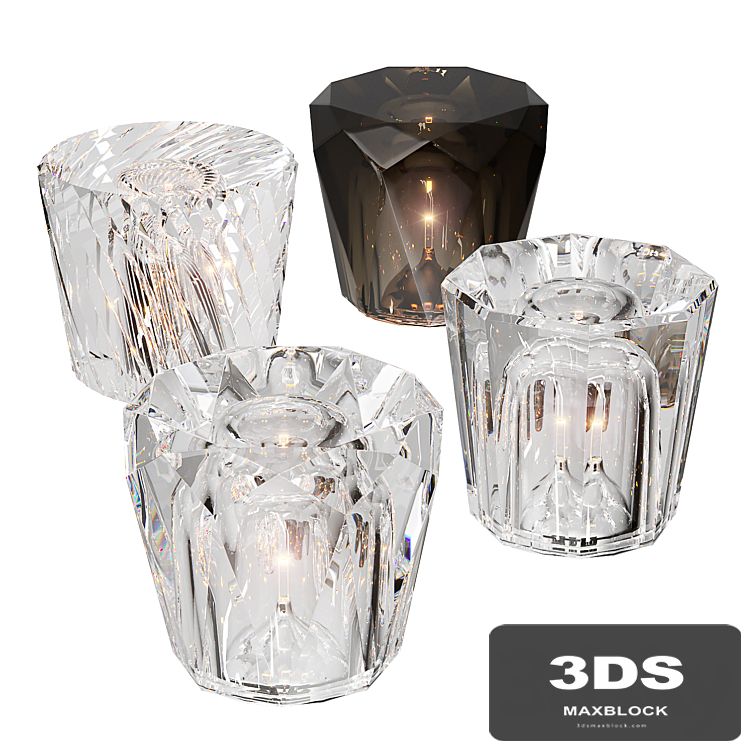 Table lamp Ambientec Xtal