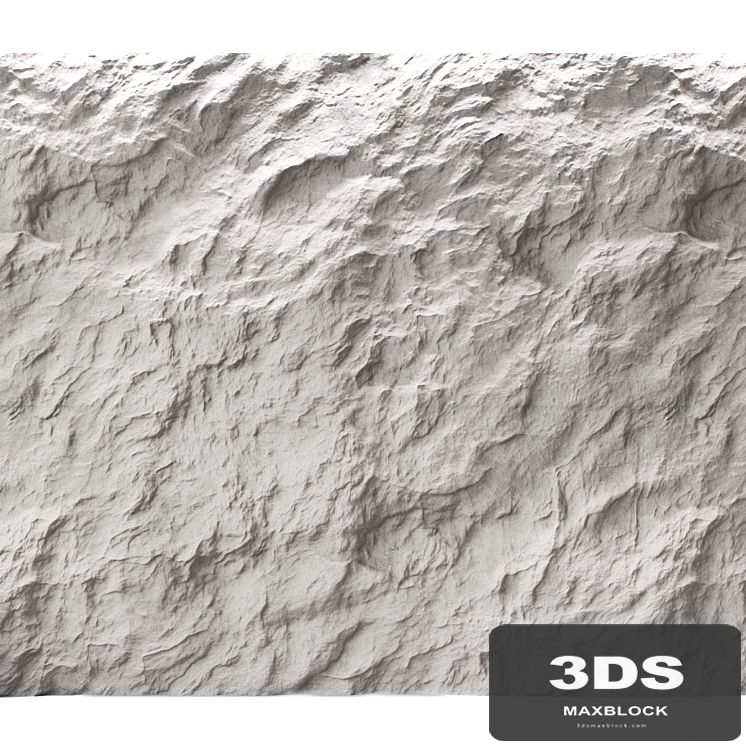 Rock cliff wall №43