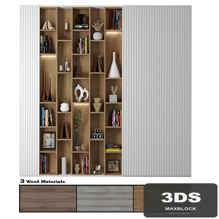 Cabinet with shelves 12