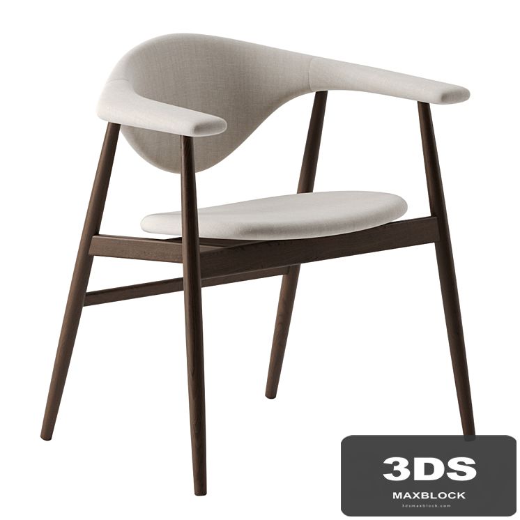 Masculo Dining Chair by Gubi