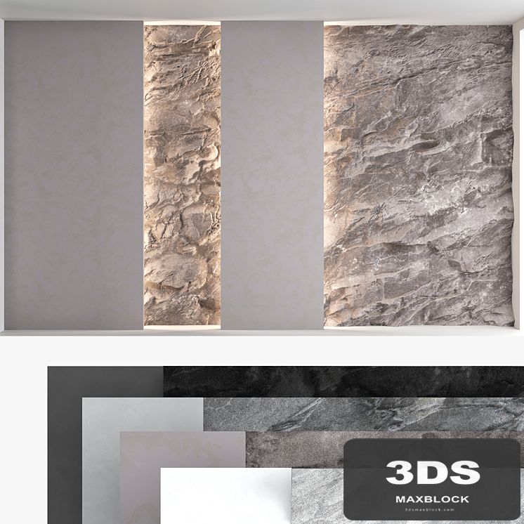 Decorative wall panel set 60
