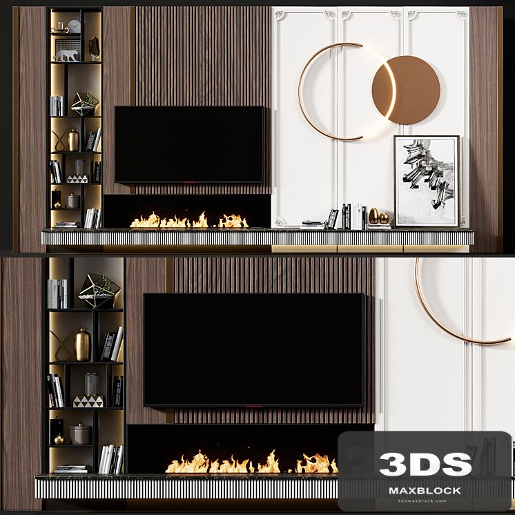 TV wall modern 78