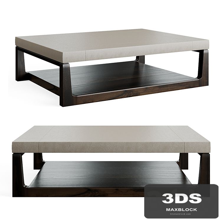 Mojave coffee table from the American factory Holly Hunt