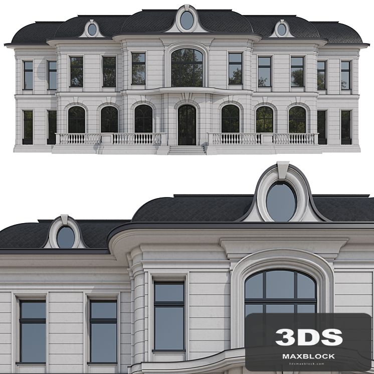 Facade of the Ralph Lauren house