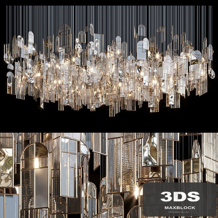 Author's lamp "Vargov Design" - Petersburg