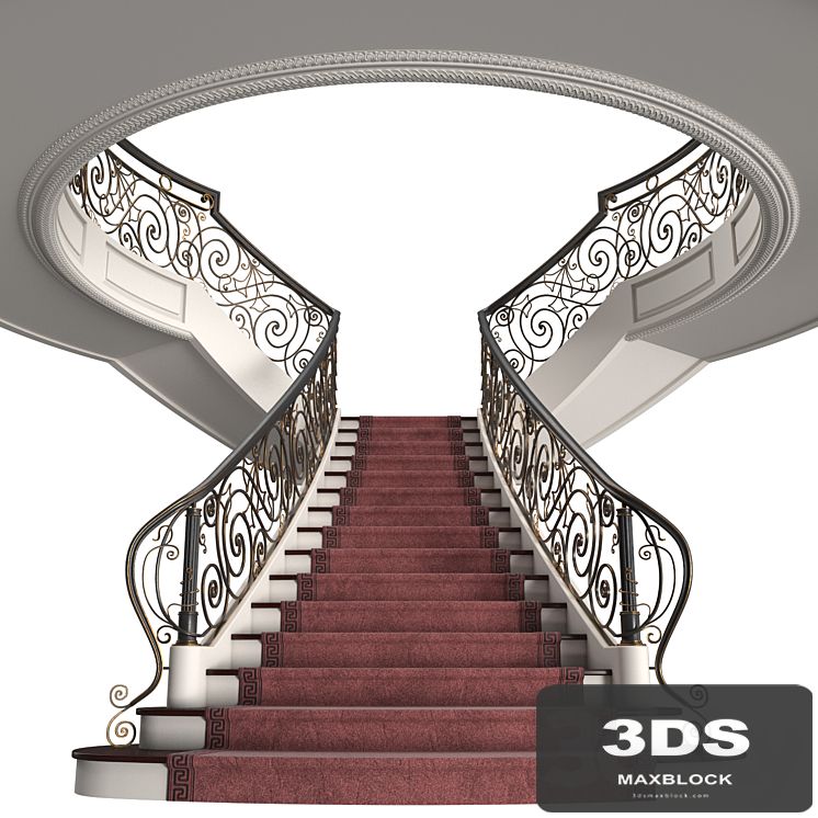 Mansion staircase