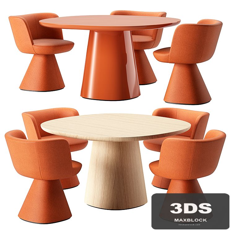 B&B Italia Dining Set