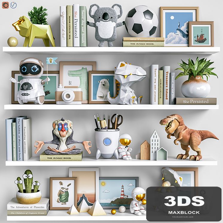 Toys and furniture set 115