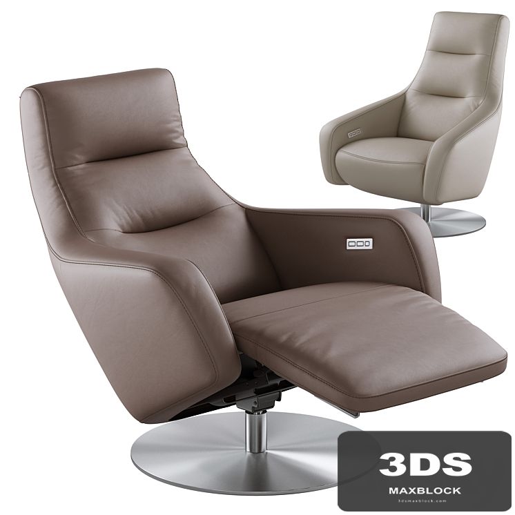 Reclining Armchair EgoItaliano Nora Recliner Chair