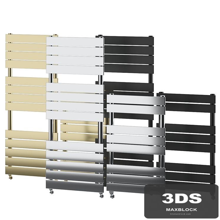 Milan Heated Towel Rail SET