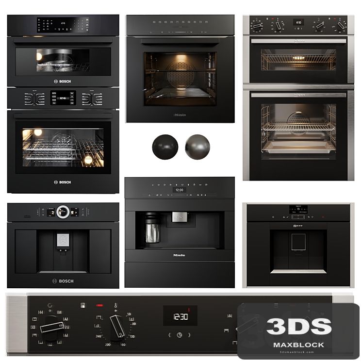 Appliance collection bosch, neff, miele