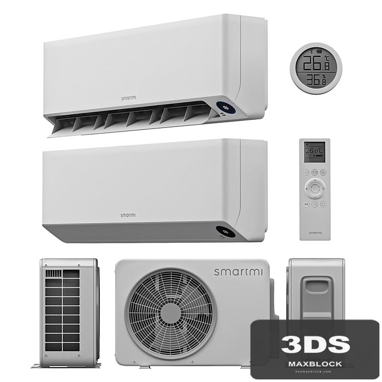 Xiaomi Smartmi Air Conditioner + Outside