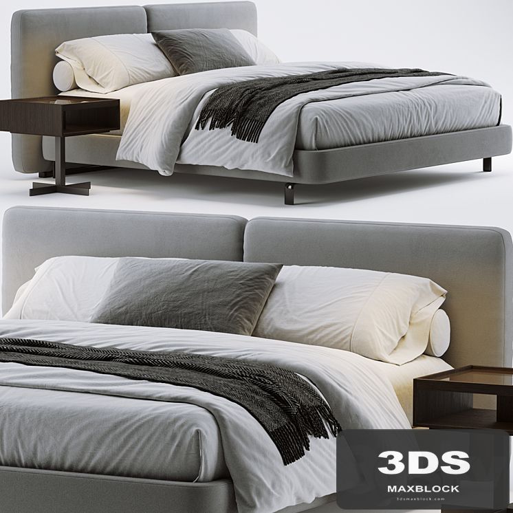 Minotti tatlin bed