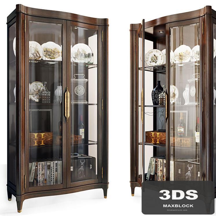 Wardrobe / showcase Serenity Sophia Curio. Cabinet / showcase bu FFDM