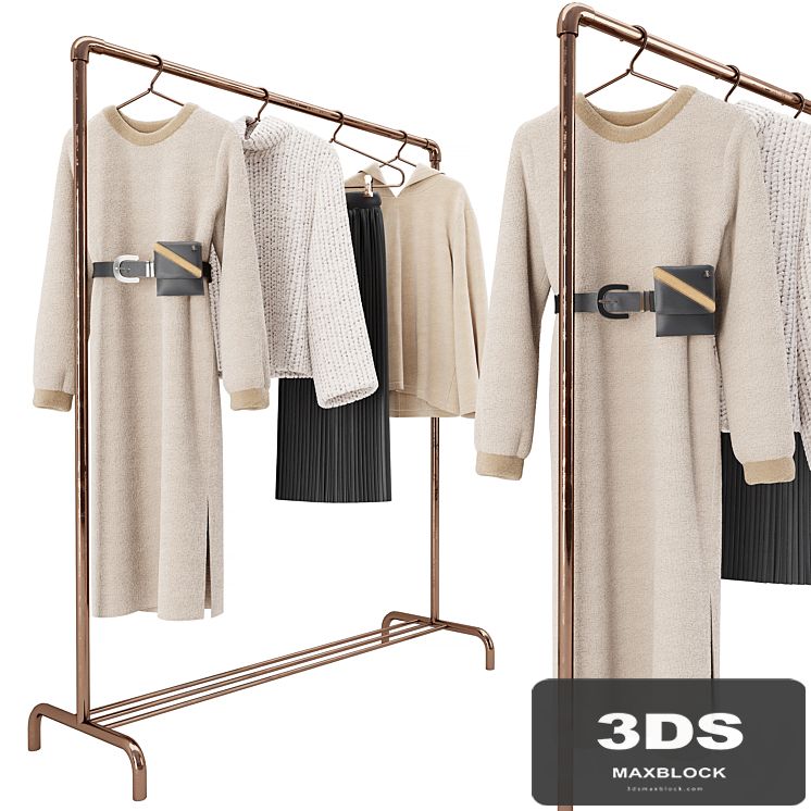 Elegant Woman Clothes Set 03