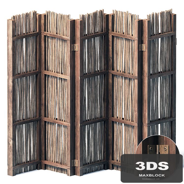 Screen branch crooked decor n3
