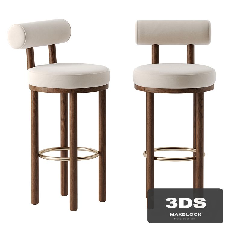 Moca bar chair by collector