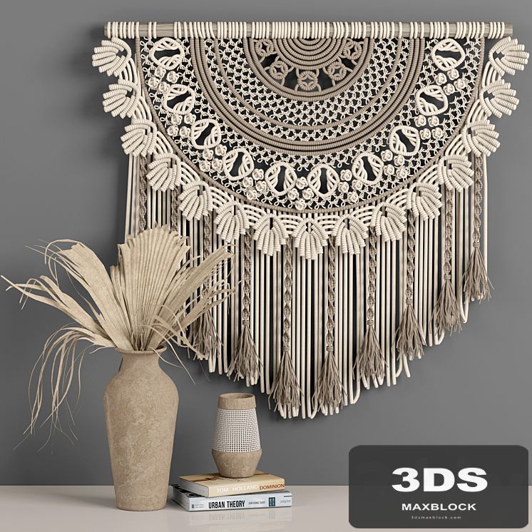 macrame decor set 06