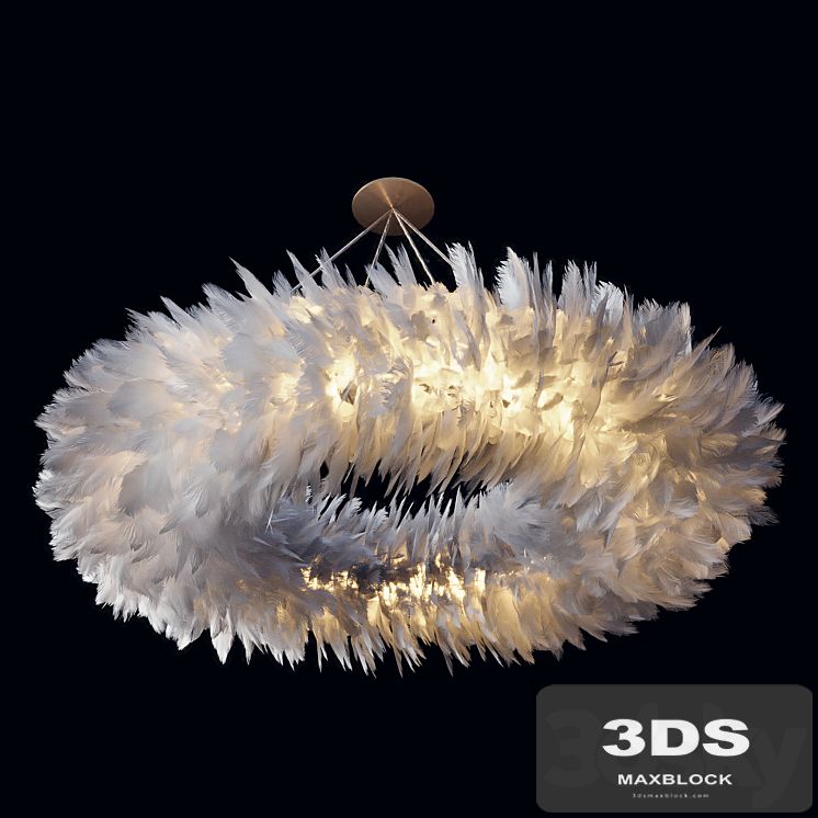 Chandelier Pero White D61