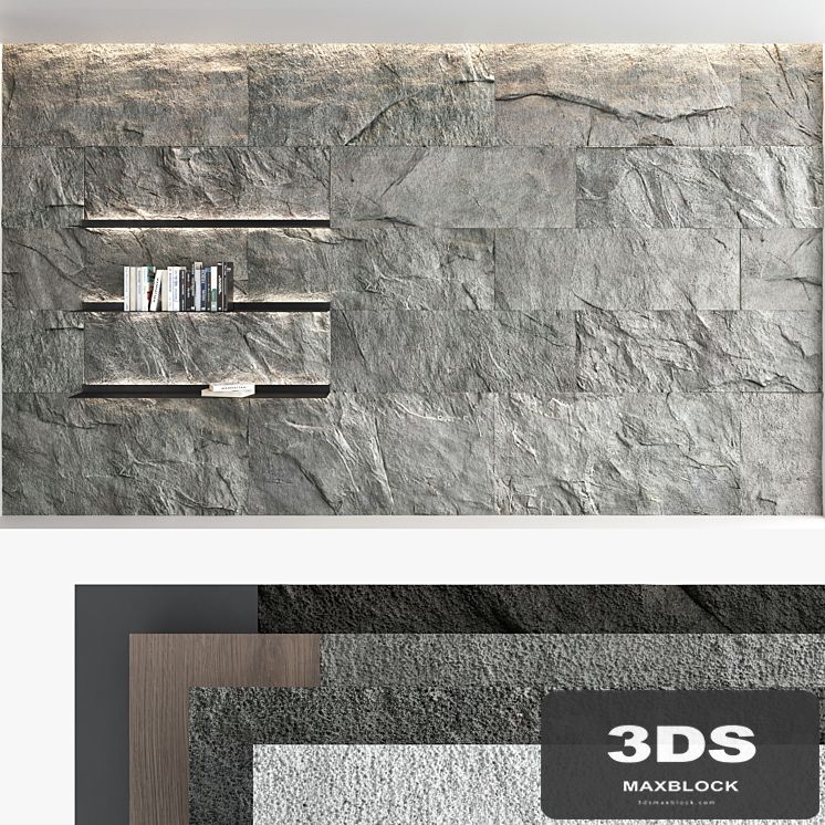 Decorative wall panel set 62