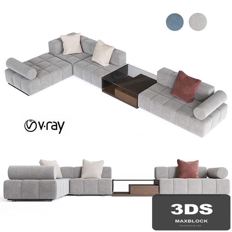 Contemporary by Fabio Arcaini Modular Sofa