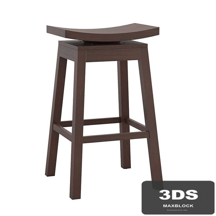 Saddle bar stool