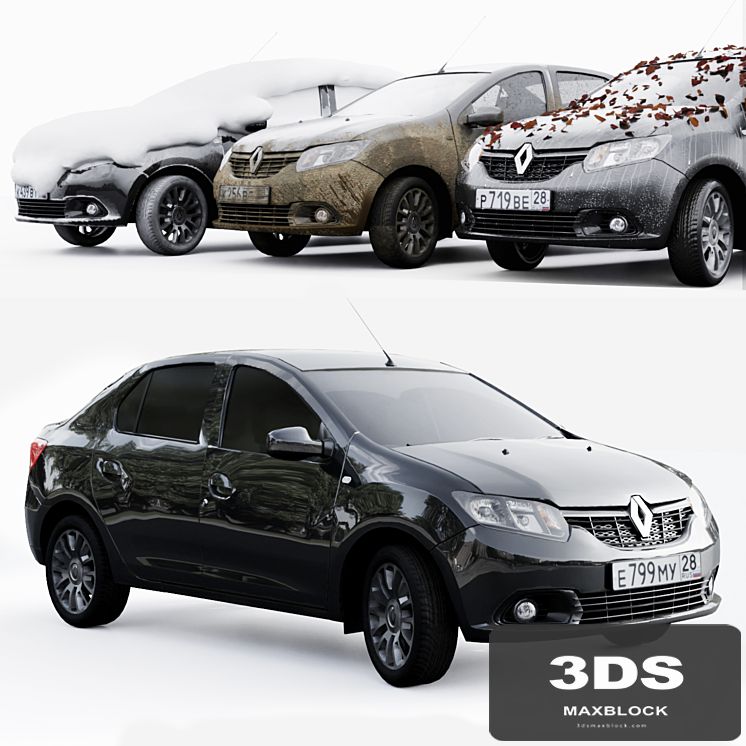 Renault Logan 2016 4 seasons