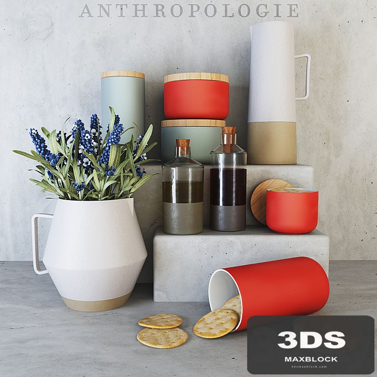 Anthropologie Kitchen Set