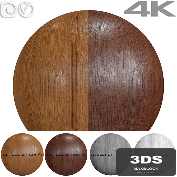 Seamless texture - Teak