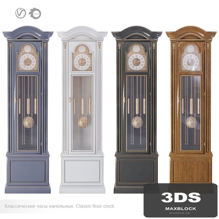 Classic Mechanical Grandfather Clock # 1
