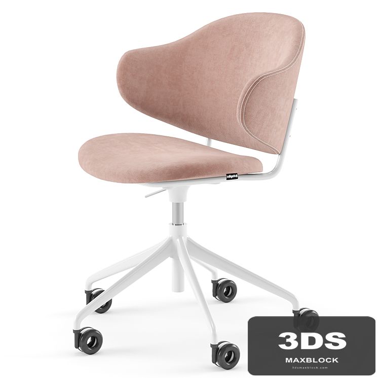Holly upholstered home office chair - Calligaris