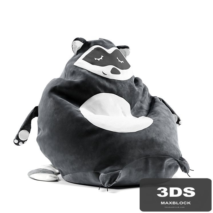 Bean bag DreamBag Raccoon