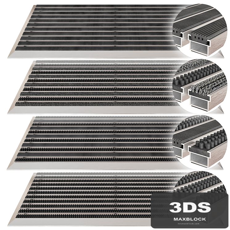 Aluminum dirt grates