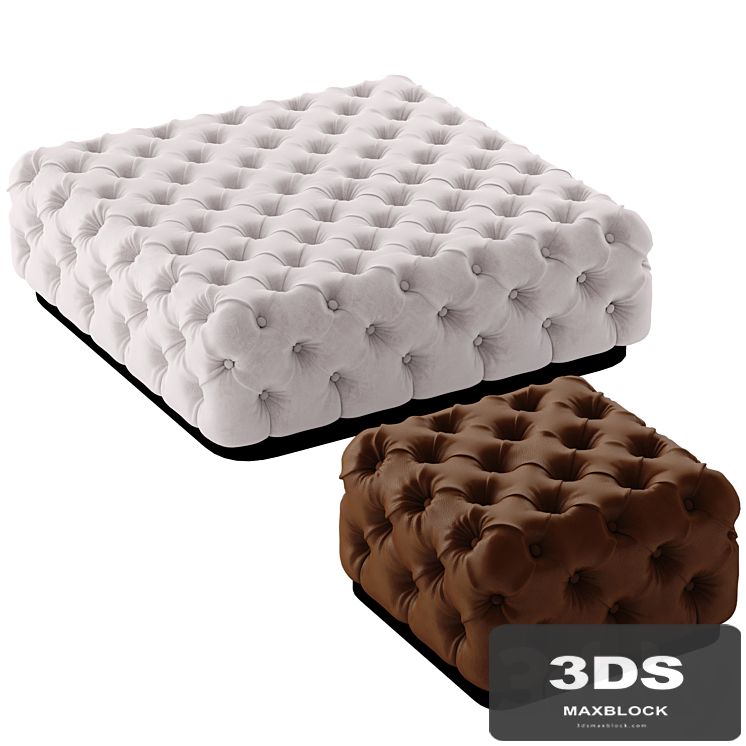 ROLLKING-Square pouf