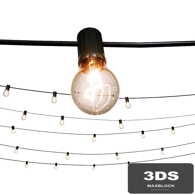 Outdoor String Lights for Patio Garden Backyard Wedding Party Christmas Lights