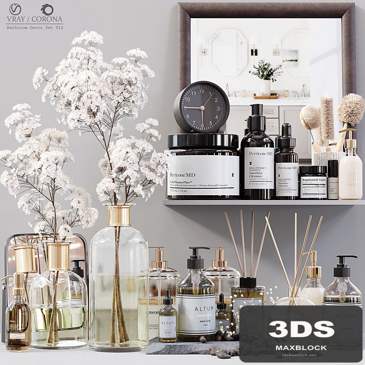 Bathroom Decor Set 012
