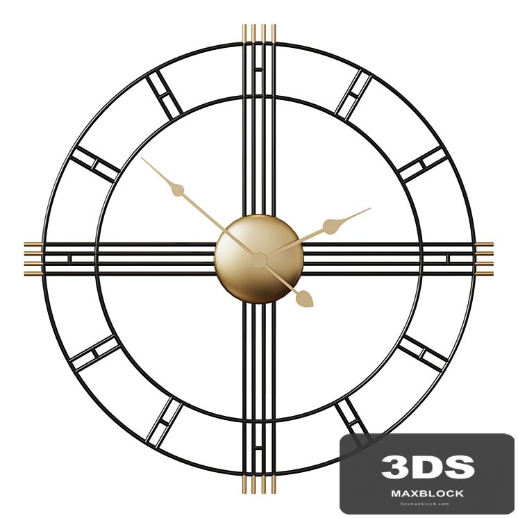 Imperialist wall clock