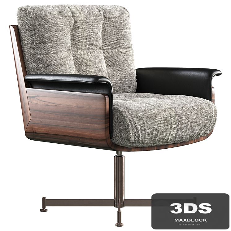 Office chair Minotti Daiki Studio