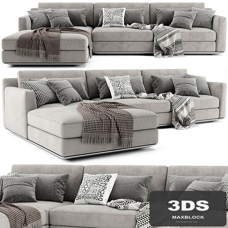 Horm Ellington Chaise Longue Sofa