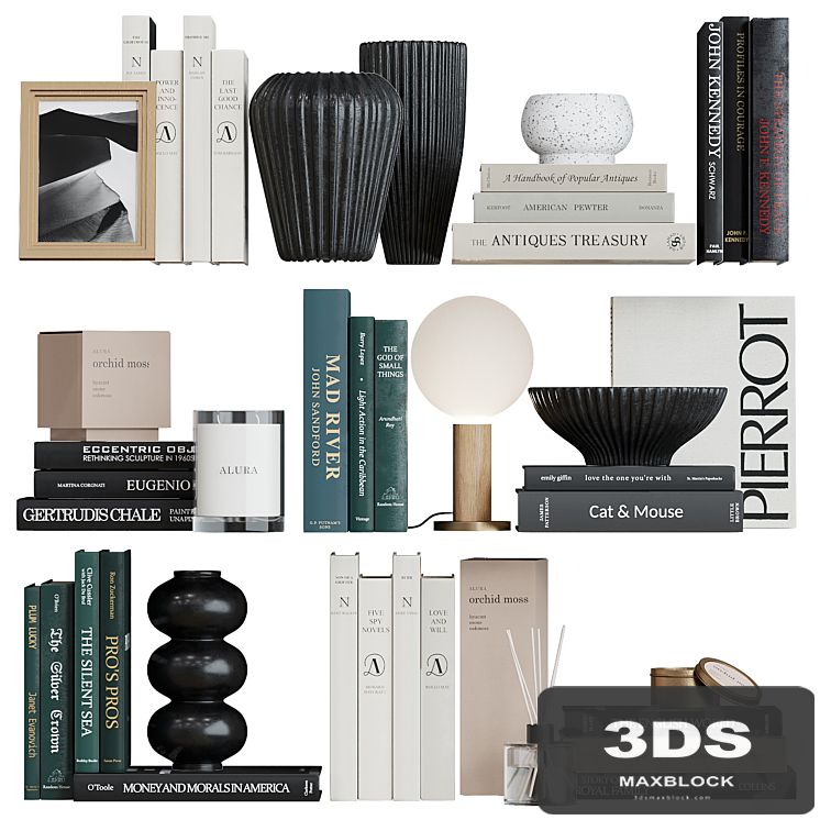 Decor shelf set 16