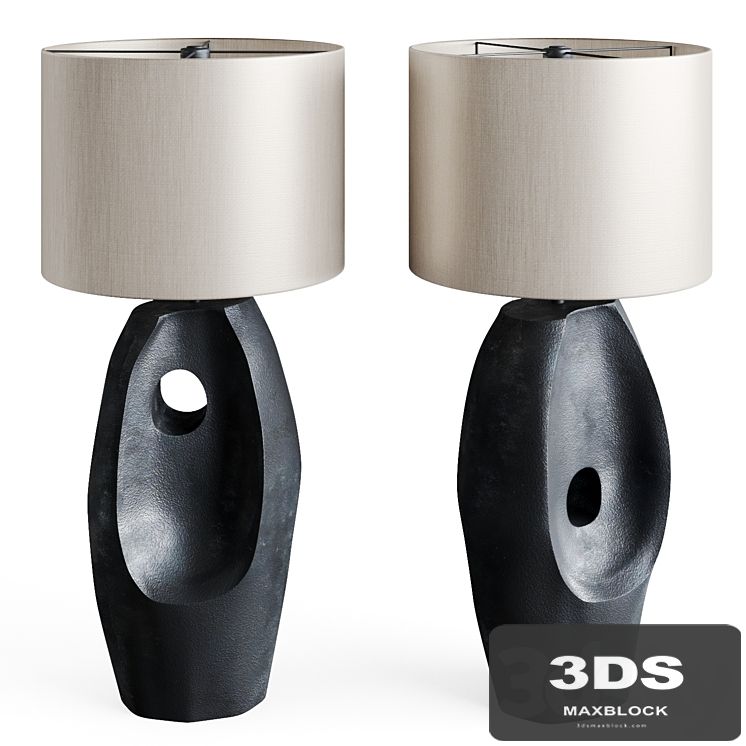 Table lamp Primitive Black